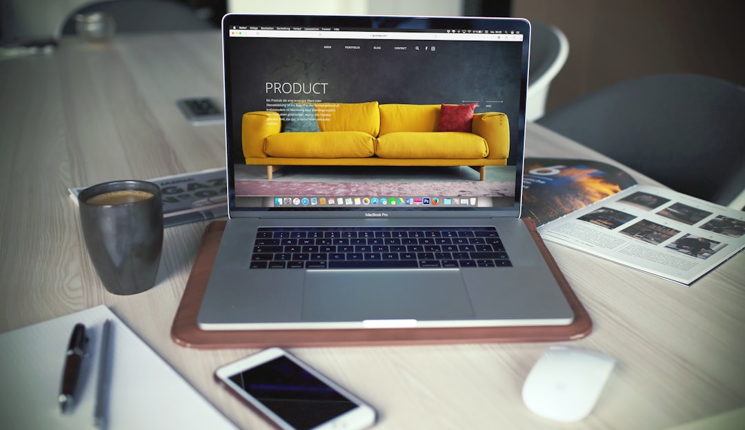 Laptop displaying an ecommerce product page — WooCommerce store owners benefit most from Rank Math's free product schema and category SEO features