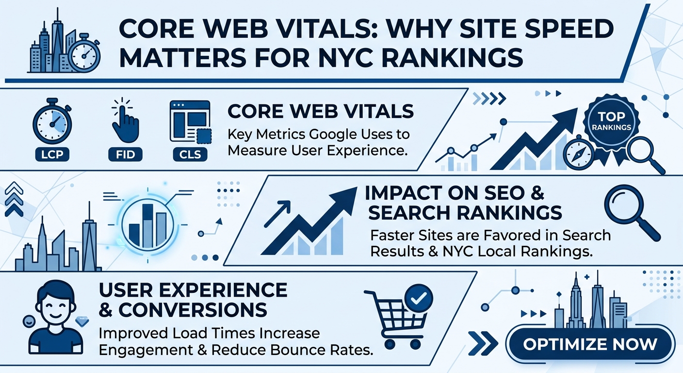 Core Web Vitals Why Site Speed Matters for NYC Rankings